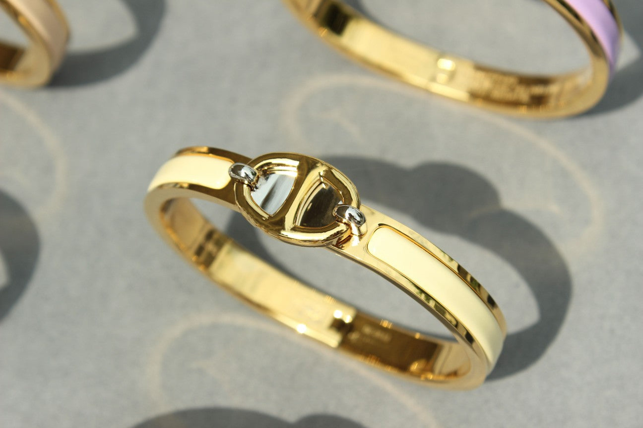 [Auream]CLIC CHAINE GOLD BRACELET