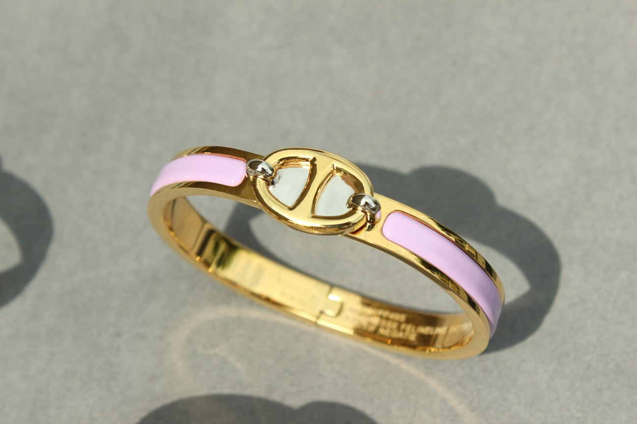 [Auream]CLIC CHAINE GOLD BRACELET