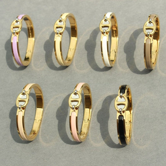 [Auream]CLIC CHAINE GOLD BRACELET