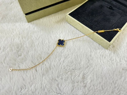 [Auream]CLOVER 1 MOTIF PIETERSITE BRACELET