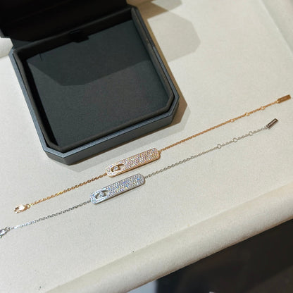 [Auream]MOVE CLASSIQUE DIAMOND PAVED BRACELET
