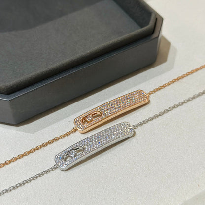 [Auream]MOVE CLASSIQUE DIAMOND PAVED BRACELET