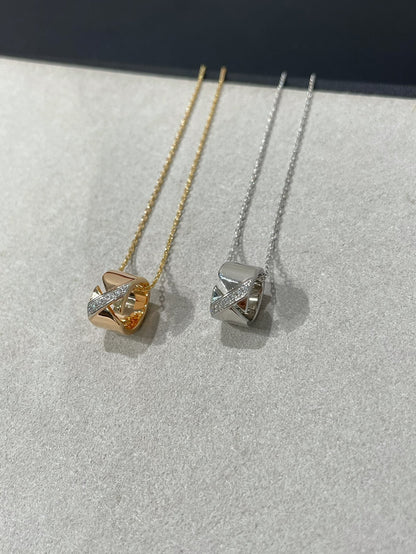 [Auream]LIENS EVIDENCE DIAMOND NECKLACE