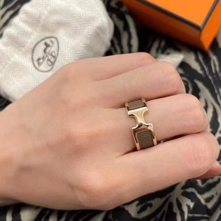 [Auream]OLYMPE PINK GOLD RING