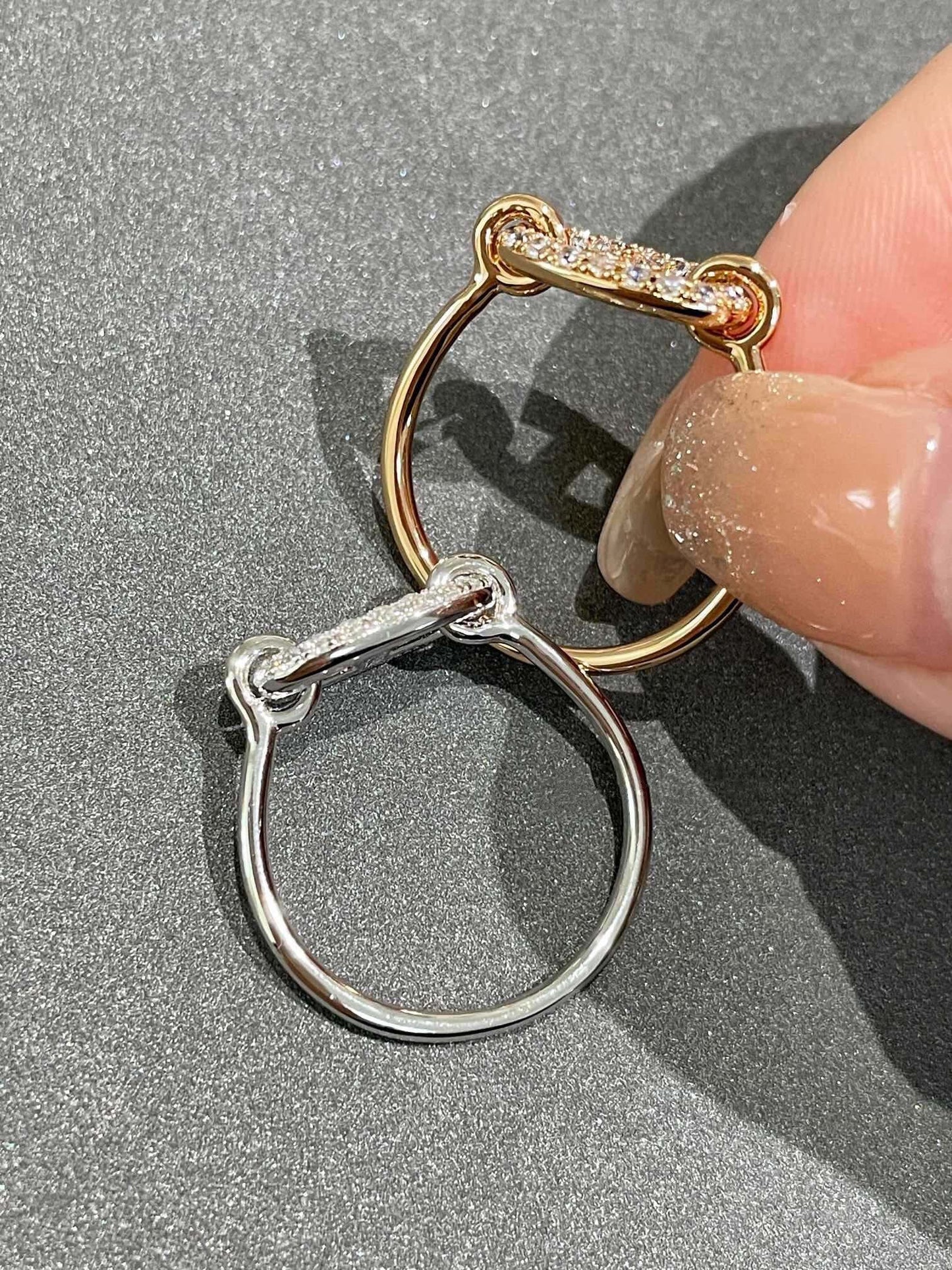 [Auream]RONDE SMALL DIAMOND RING