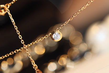 [Auream]DAMOUR DIAMOND NECKLACE