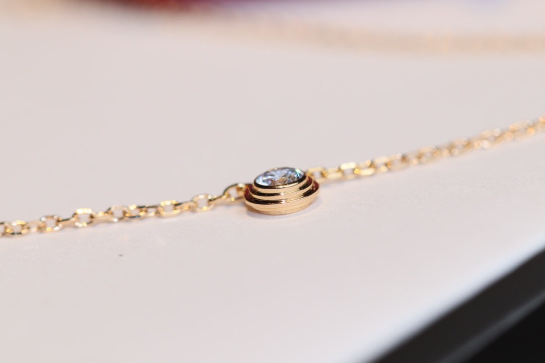 [Auream]DAMOUR DIAMOND NECKLACE