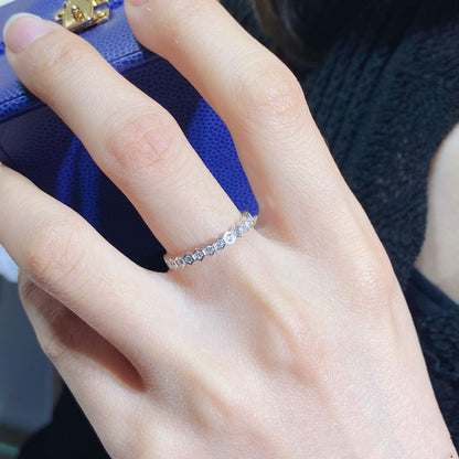 [Auream]BEE LOVE DIAMOND PAVED SMALL RING