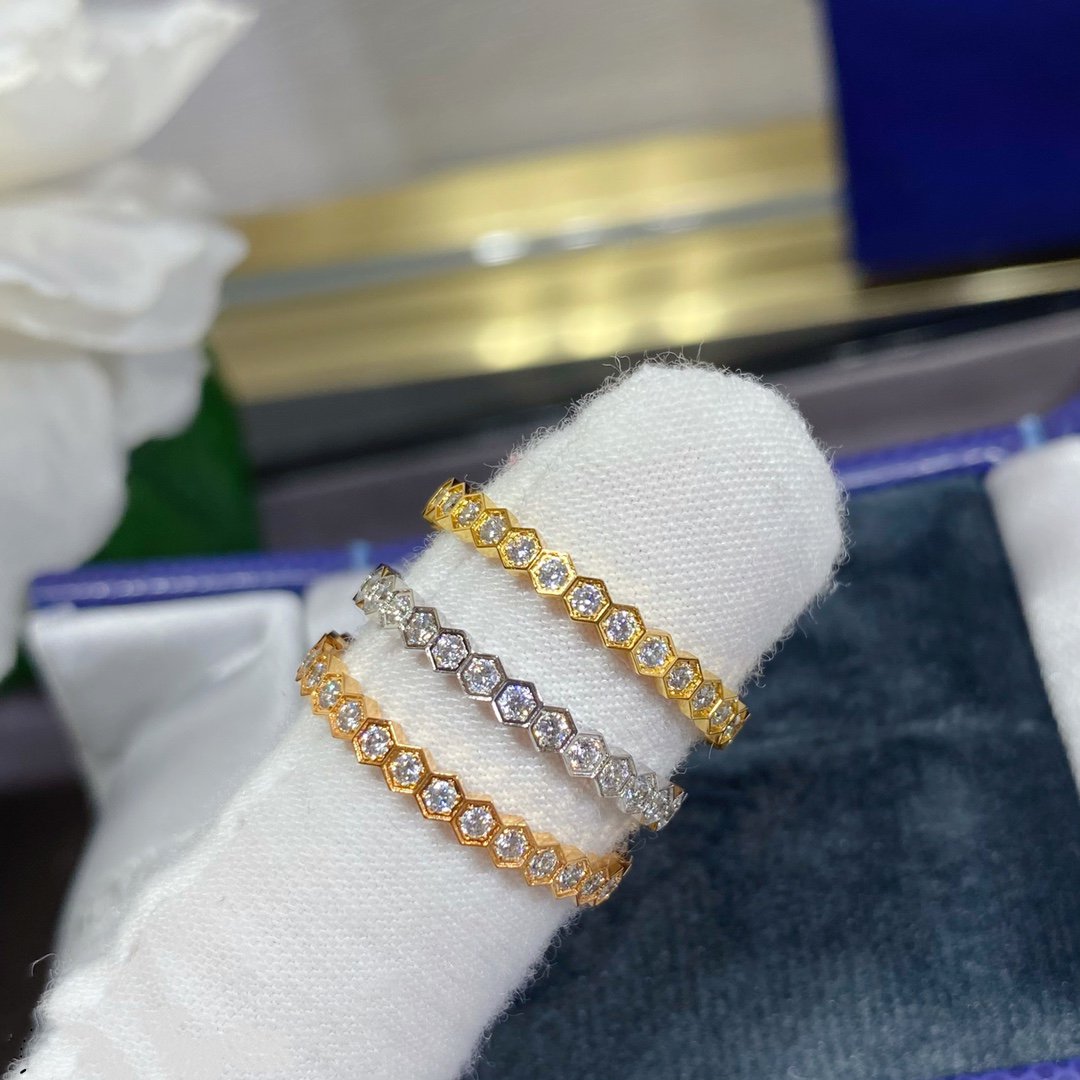 [Auream]BEE LOVE DIAMOND PAVED SMALL RING