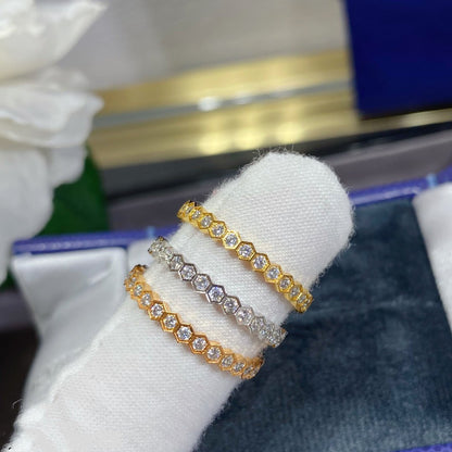 [Auream]BEE LOVE DIAMOND PAVED SMALL RING