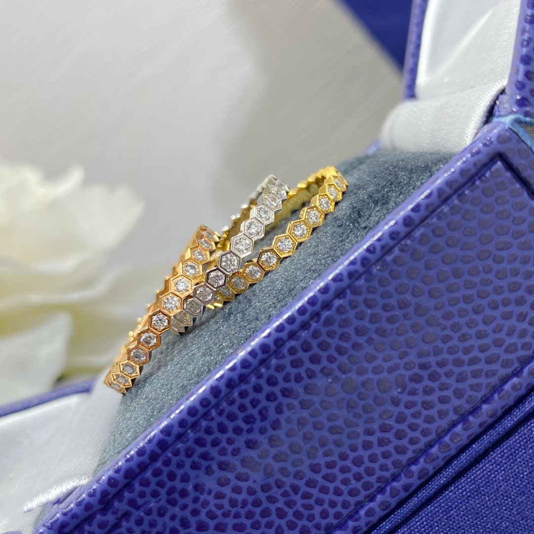 [Auream]BEE LOVE DIAMOND PAVED SMALL RING
