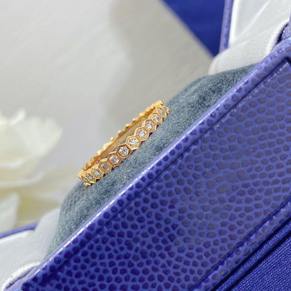 [Auream]BEE LOVE DIAMOND PAVED SMALL RING