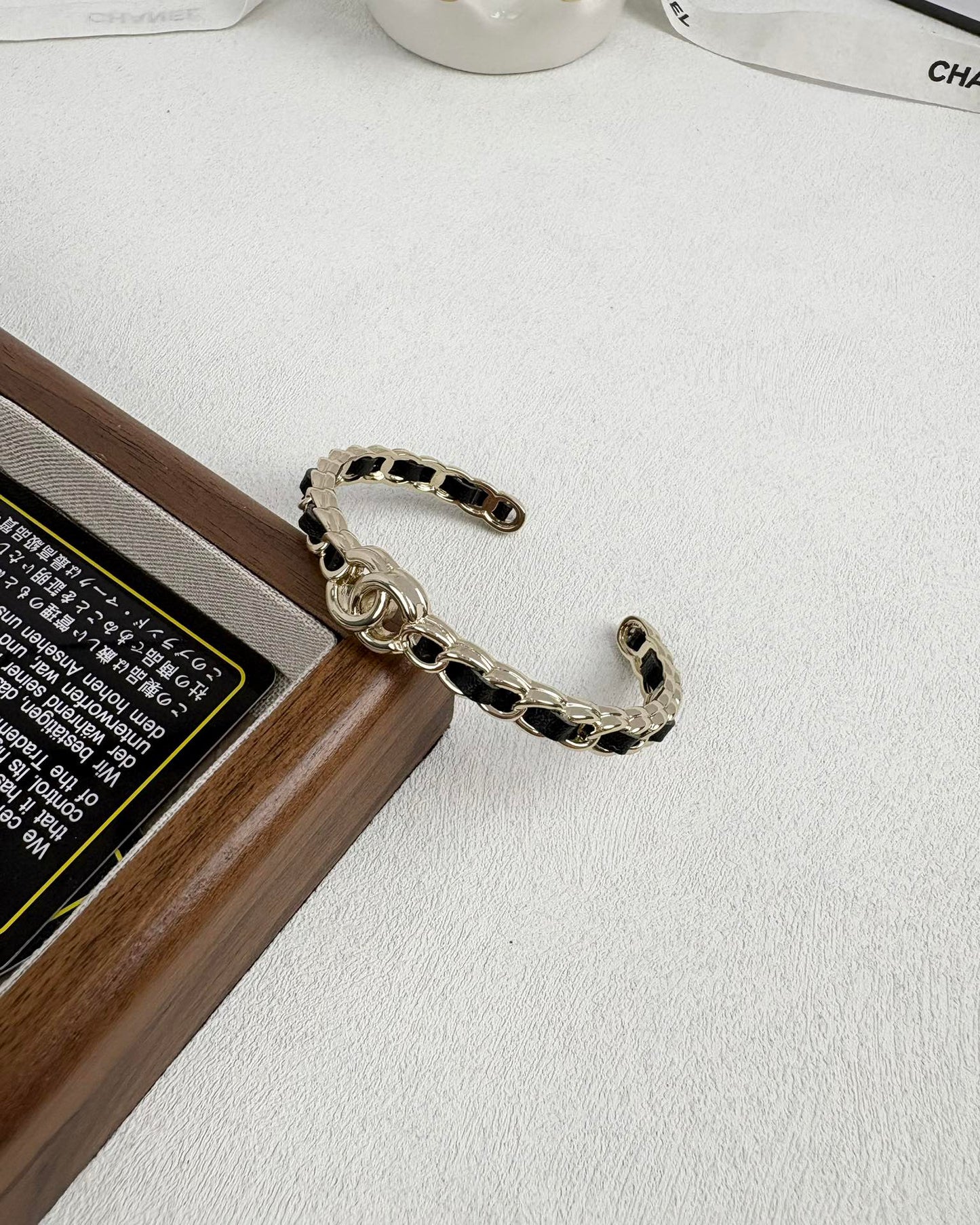 [Auream]Double C Open Bangle