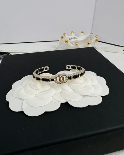 [Auream]Double C Open Bangle