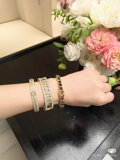 [Auream]Double C Open Bangle