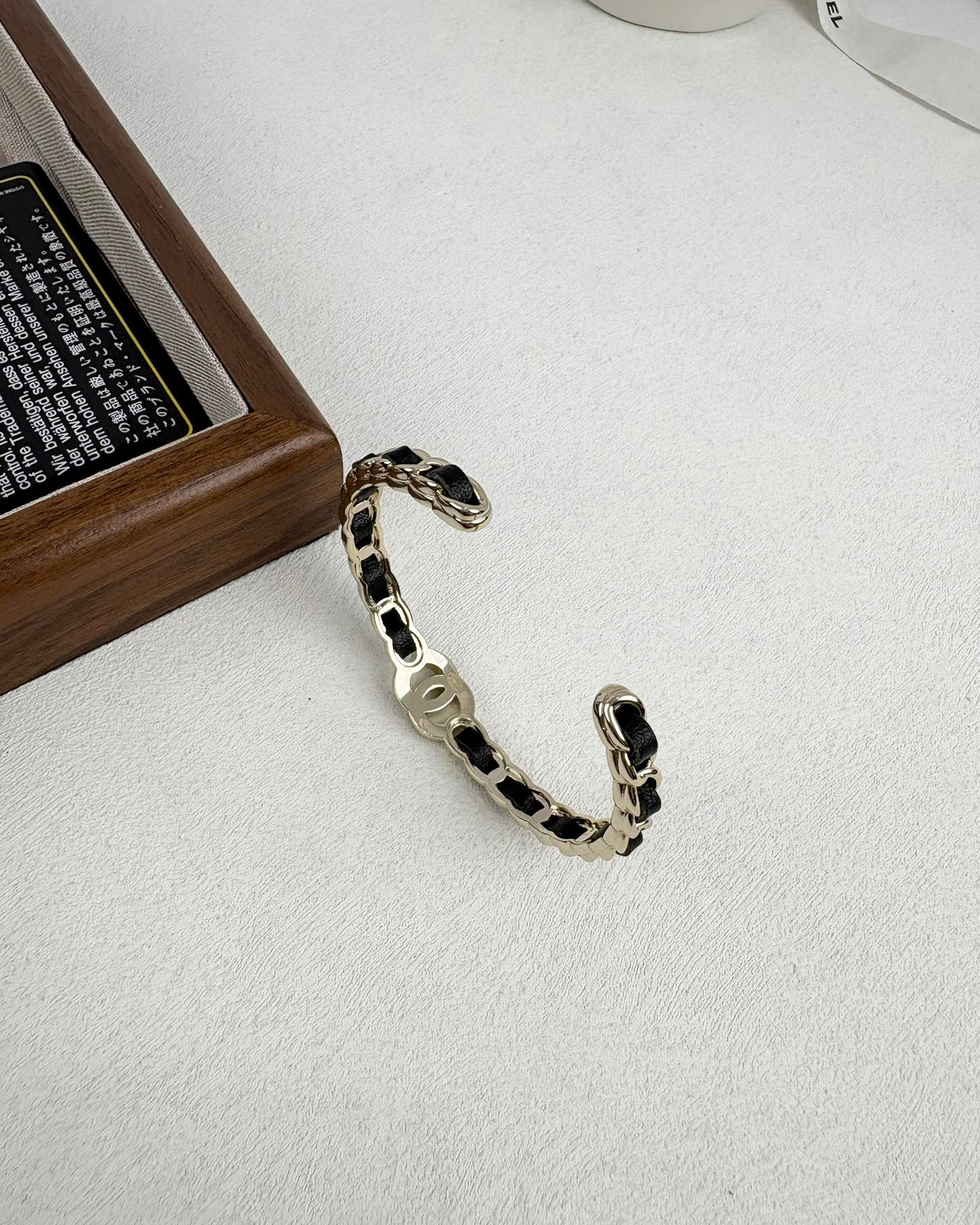 [Auream]Double C Open Bangle