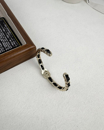 [Auream]Double C Open Bangle
