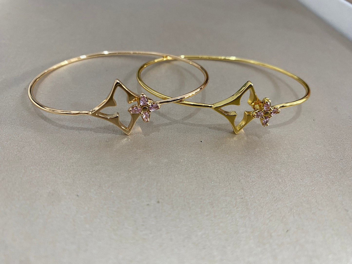 [Auream]Pink Diamond Bracelet