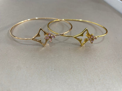 [Auream]Pink Diamond Bracelet