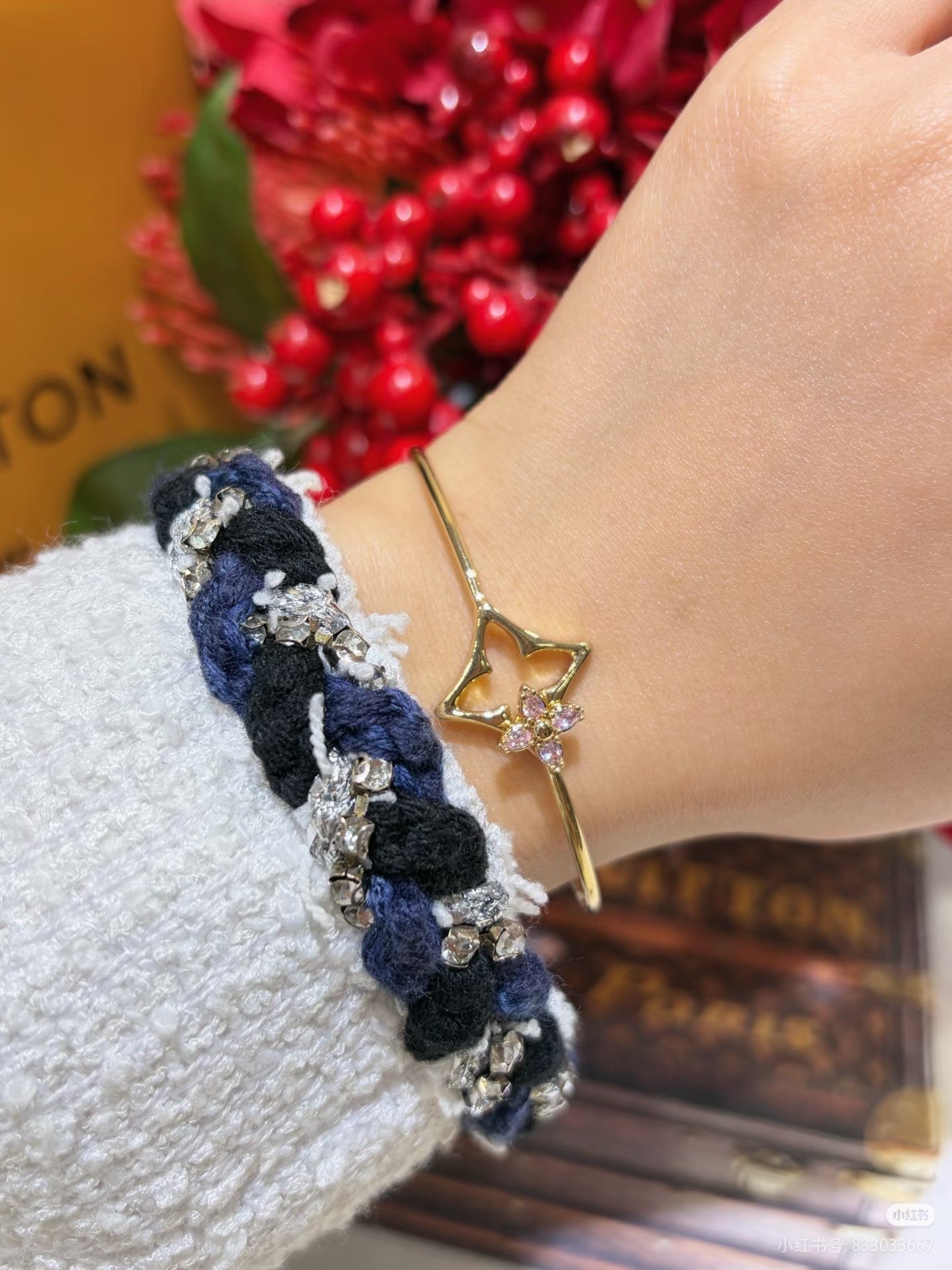 [Auream]Pink Diamond Bracelet
