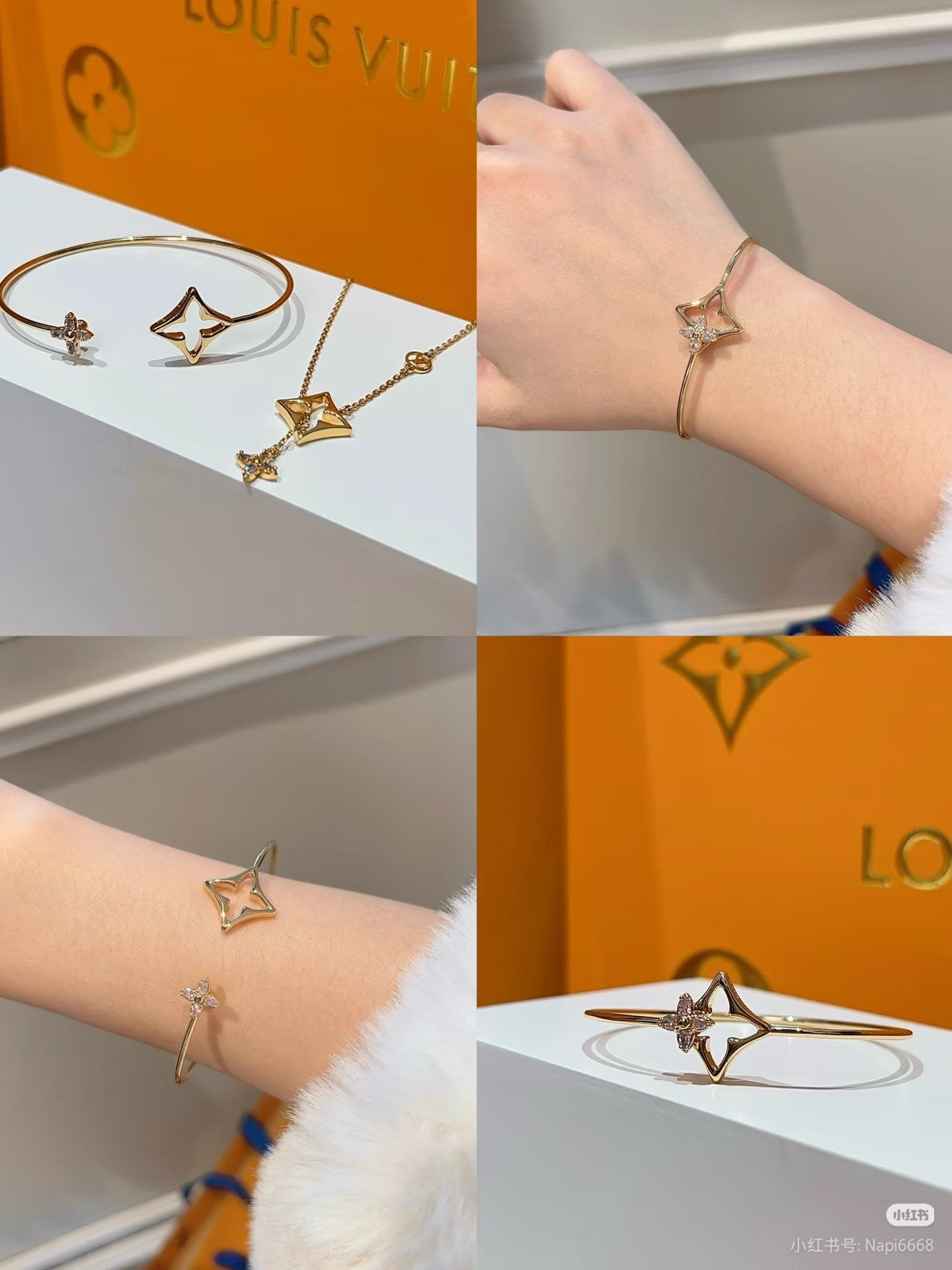 [Auream]Pink Diamond Bracelet