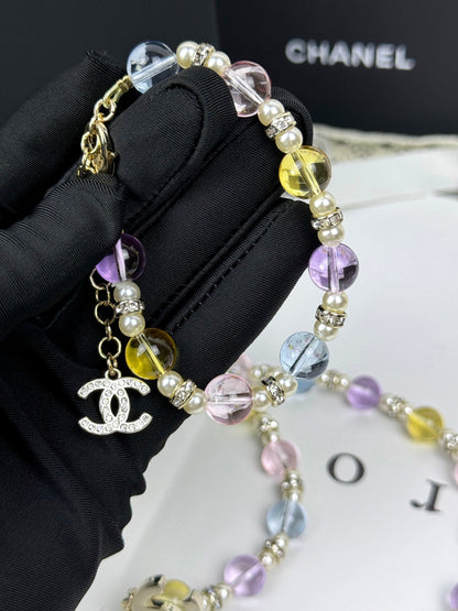 [Auream]Colorful Transparent Resin Bracelet