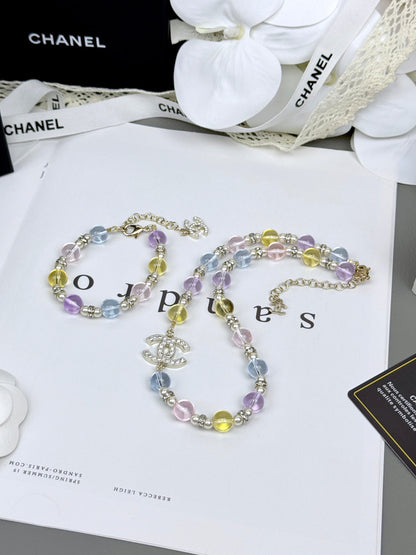 [Auream]Colorful Transparent Resin Bracelet