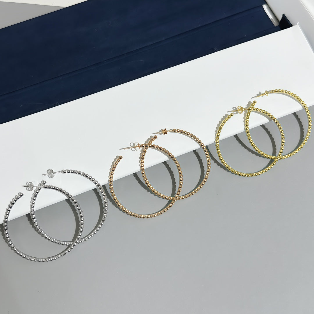 [Auream]SMOOTH BEAD STUD EARRINGS