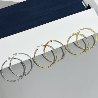 [Auream]SMOOTH BEAD STUD EARRINGS