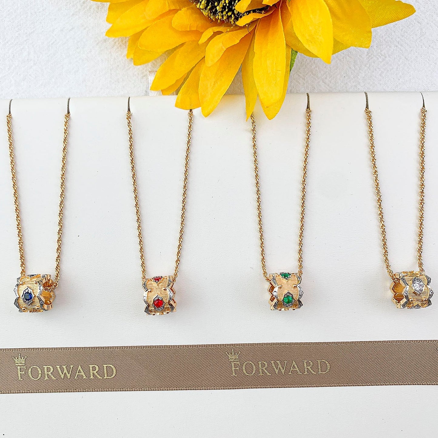 [Auream] B.C.L “Little Waist” Enamel  NECKLACE（Various colors