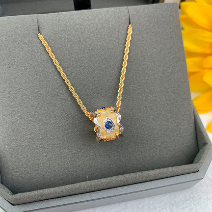 [Auream] B.C.L “Little Waist” Enamel  NECKLACE（Various colors