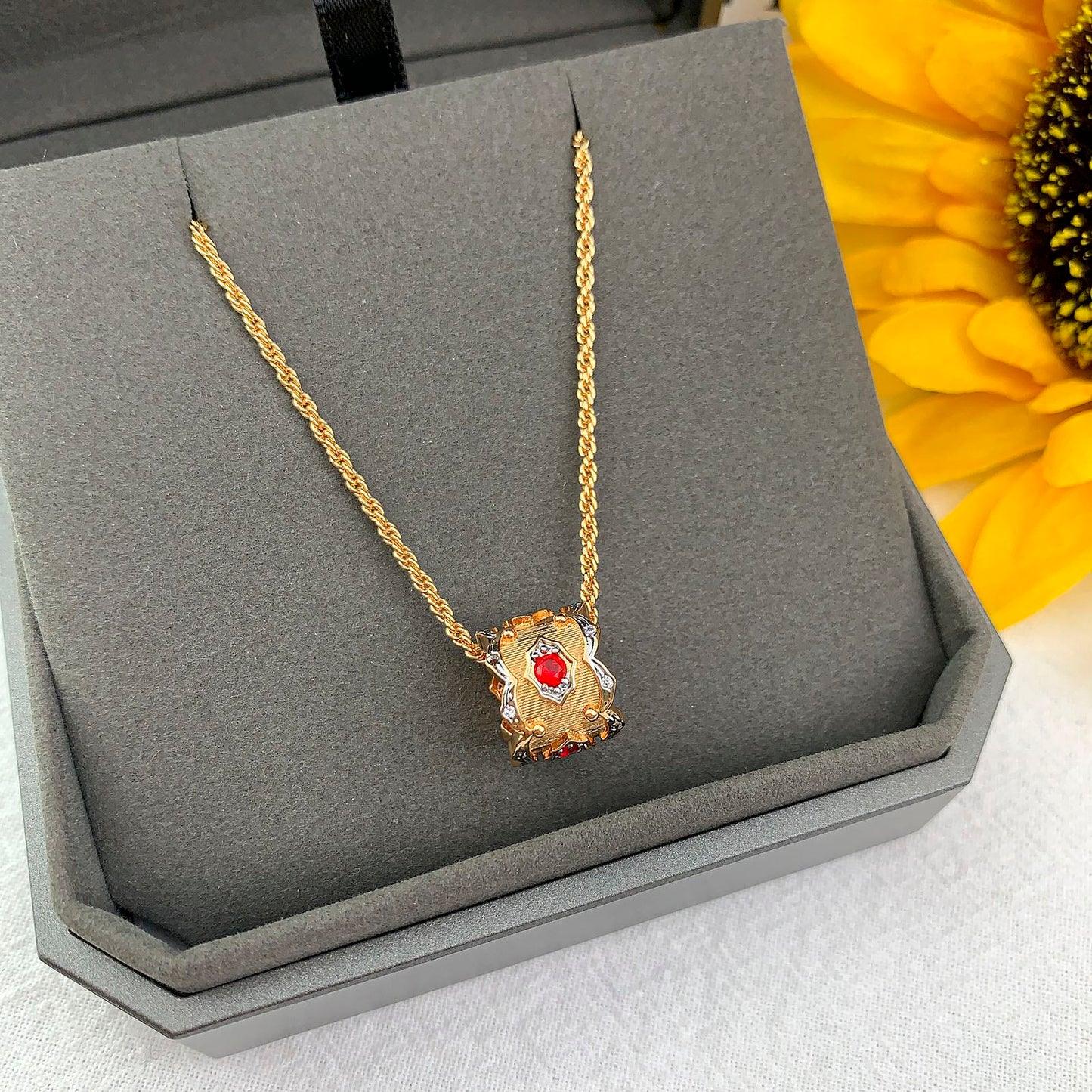[Auream] B.C.L “Little Waist” Enamel  NECKLACE（Various colors