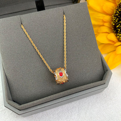 [Auream] B.C.L “Little Waist” Enamel  NECKLACE（Various colors