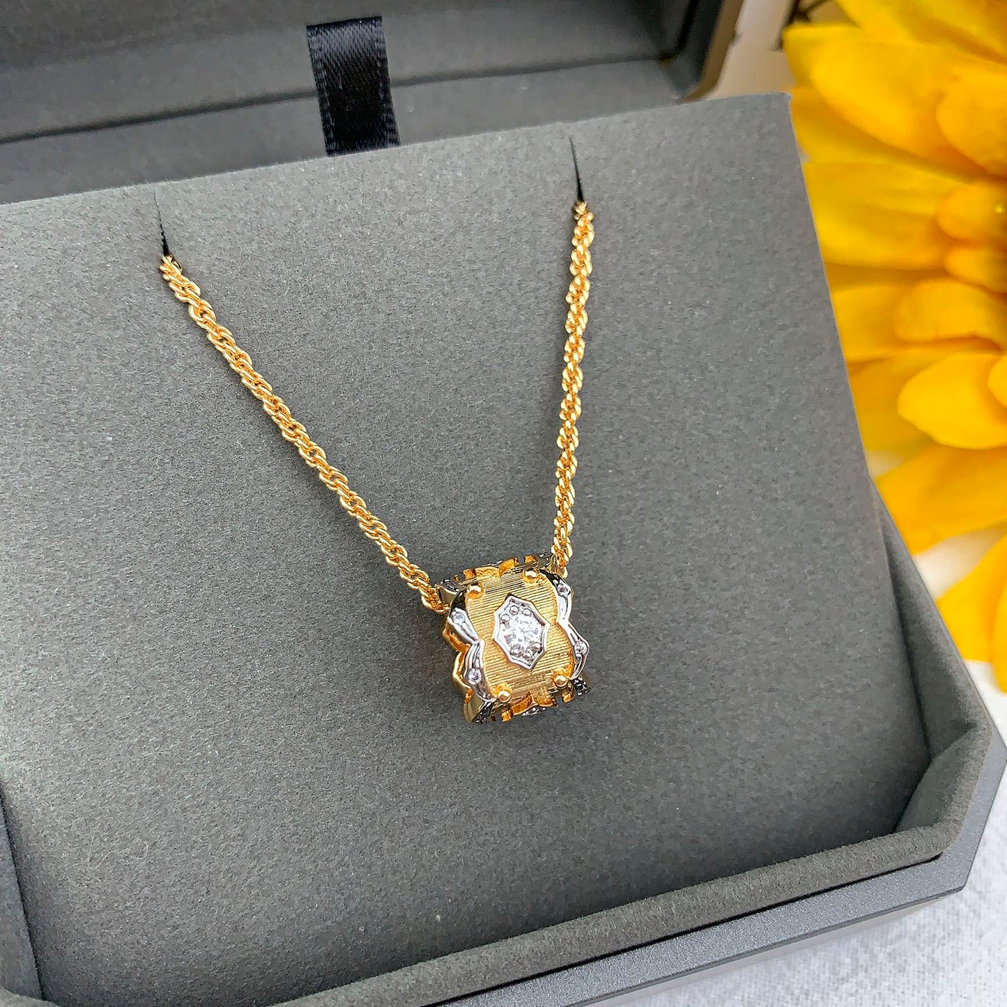 [Auream] B.C.L “Little Waist” Enamel  NECKLACE（Various colors