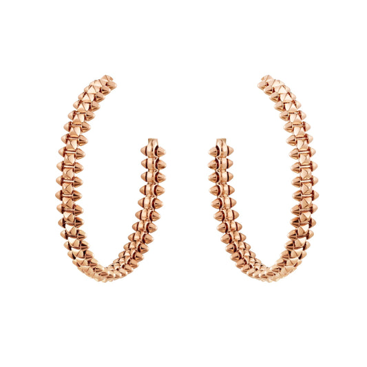 [Auream]CLASH LARGE HOOP EARRINGS