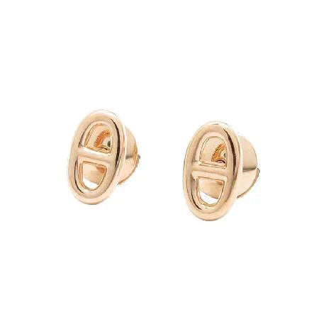 [Auream]CHAINE SMALL EARRINGS GOLD AND SILVER