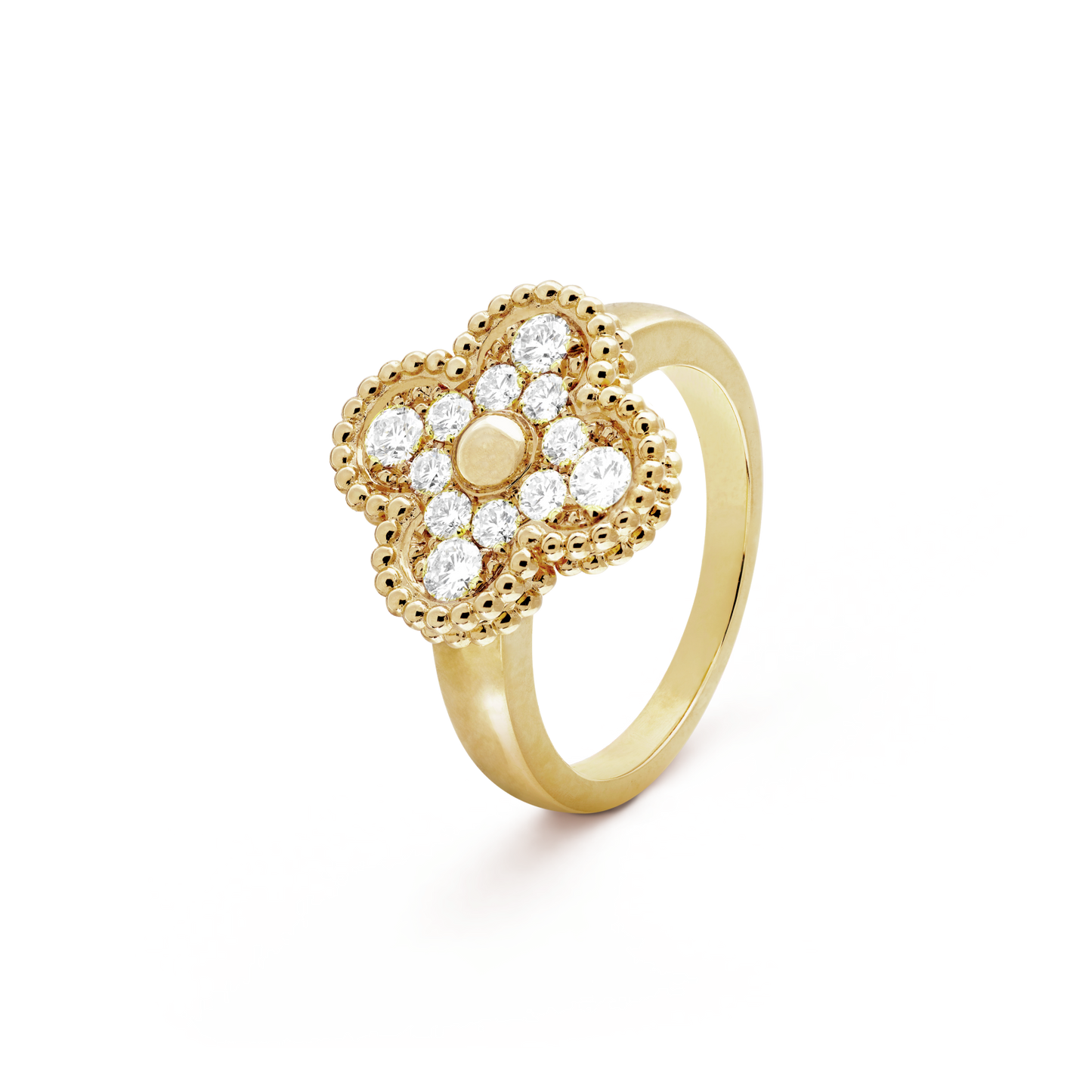[Auream]CLOVER DIAMOND RING