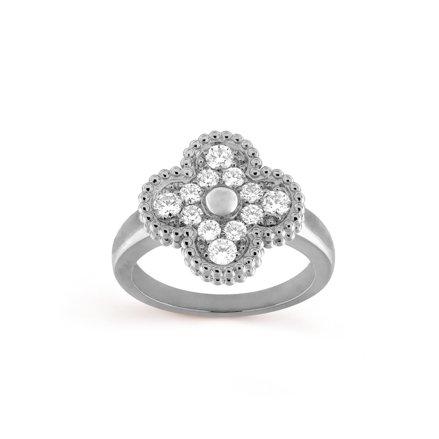 [Auream]CLOVER DIAMOND RING