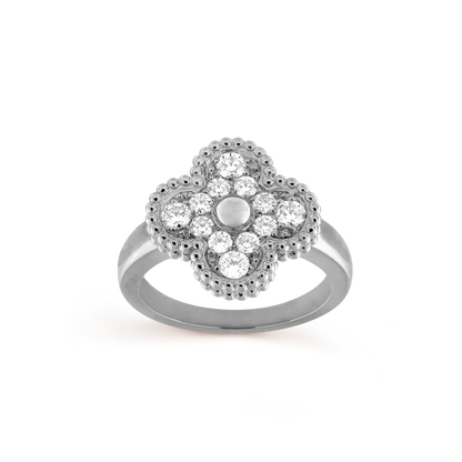 [Auream]CLOVER DIAMOND RING