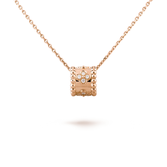 [Auream]PERLEE PEDANT NECKLACE GOLD / ROSE GOLD