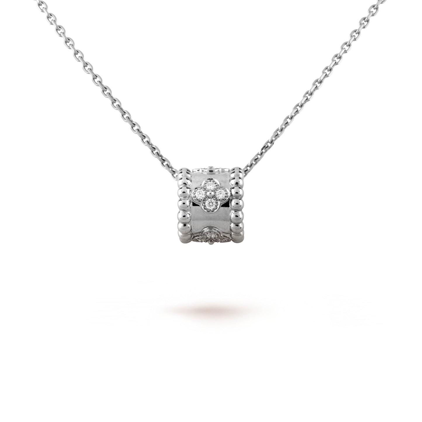 [Auream]PERLEE PEDANT SIVLER DIAMOND NECKLACE