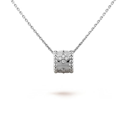 [Auream]PERLEE PEDANT SIVLER DIAMOND NECKLACE