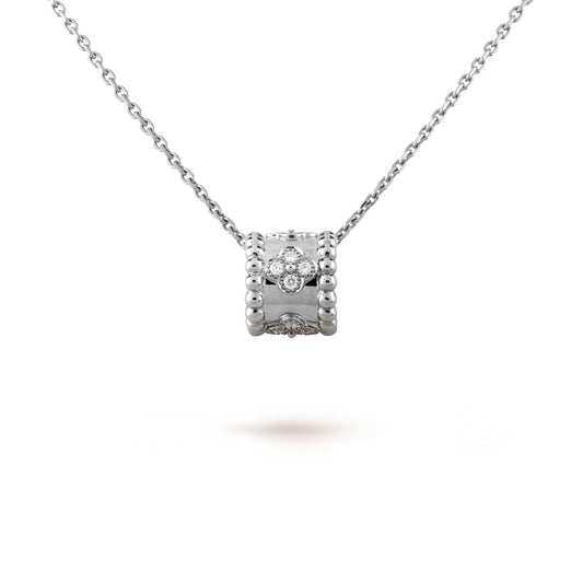 [Auream]PERLEE PEDANT SIVLER DIAMOND NECKLACE