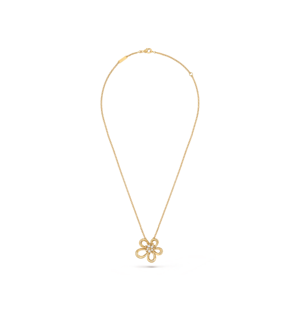 [Auream]Flowerlace NECKLACE