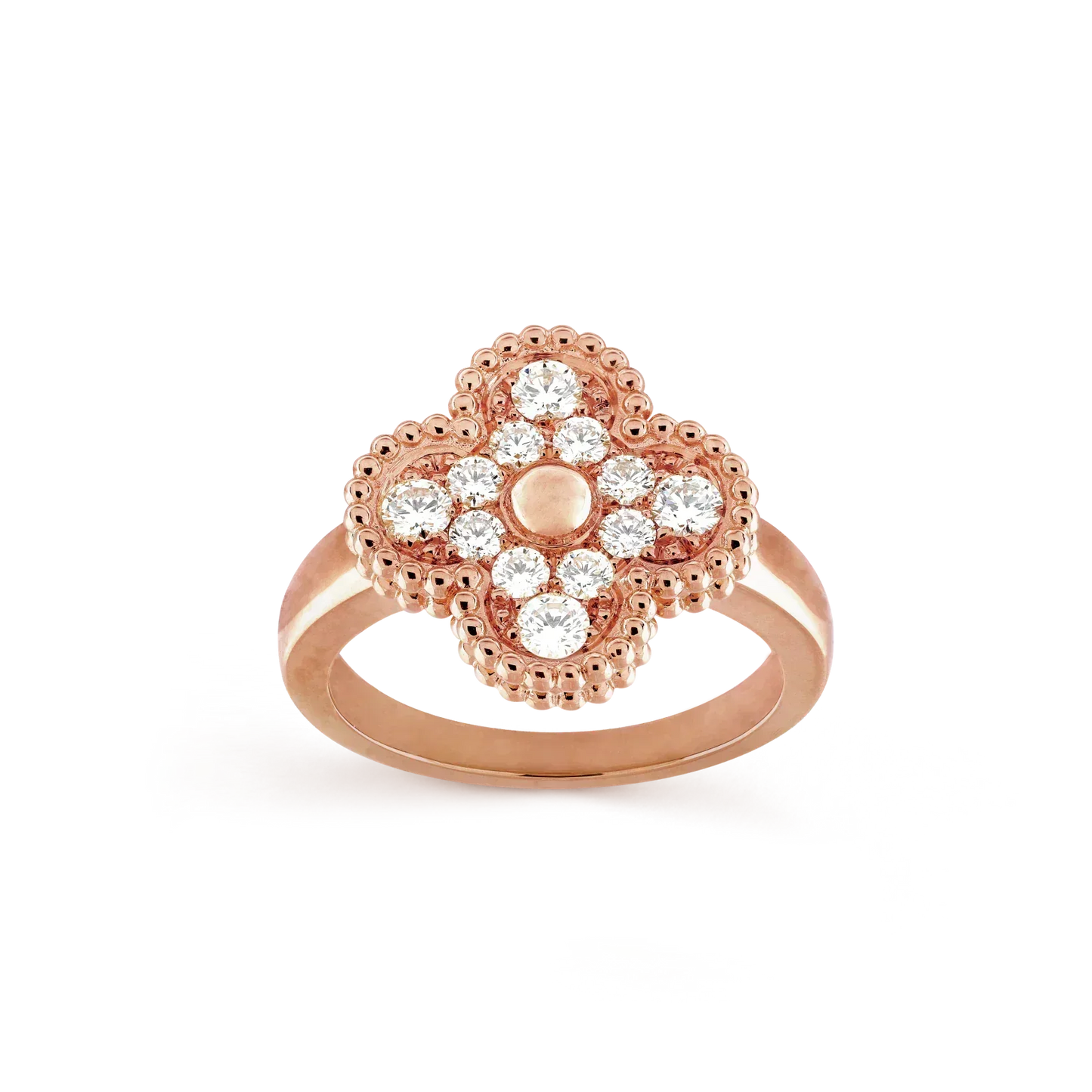 [Auream]CLOVER DIAMOND RING