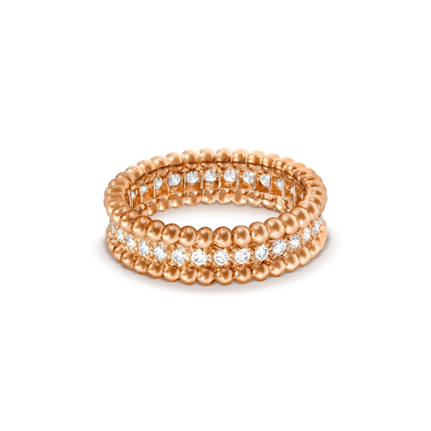 [Auream]PERLEE DIAMOND ROSE GOLD RING