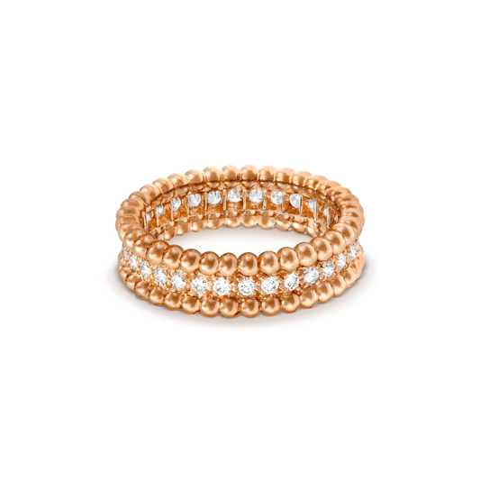 [Auream]PERLEE DIAMOND ROSE GOLD RING