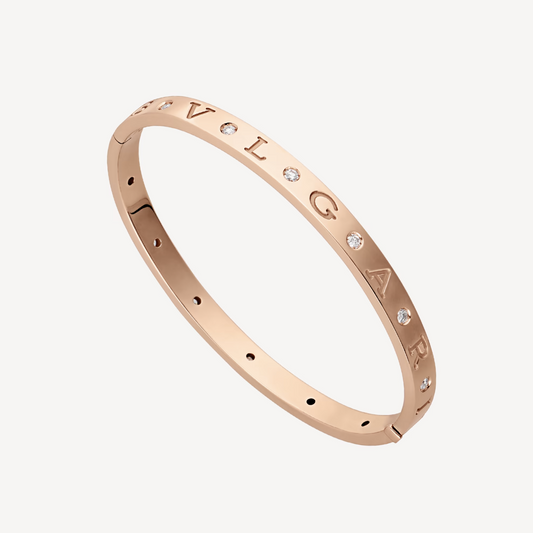 [Auream]ZERO 1 PINK GOLD 12 DIAMONDS BRACELET