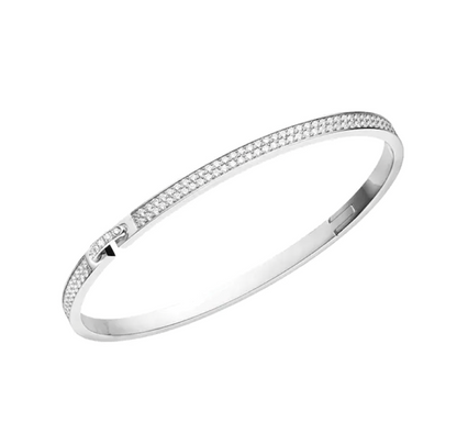 [Auream]LIENS VIDENCE DIAMOND PAVED BRACELET