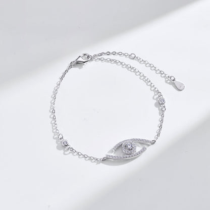 [Auream]Demo Eye Pave-Set Diamond Bracelet